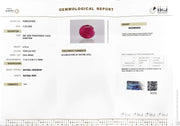 3.76/CT Natural Ruby Stone with Govt. Lab Certificate-16489S207698
